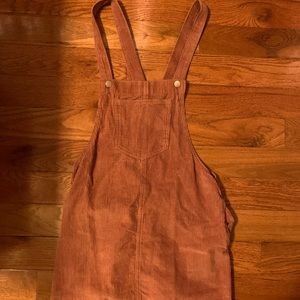 Corduroy Overall Dress